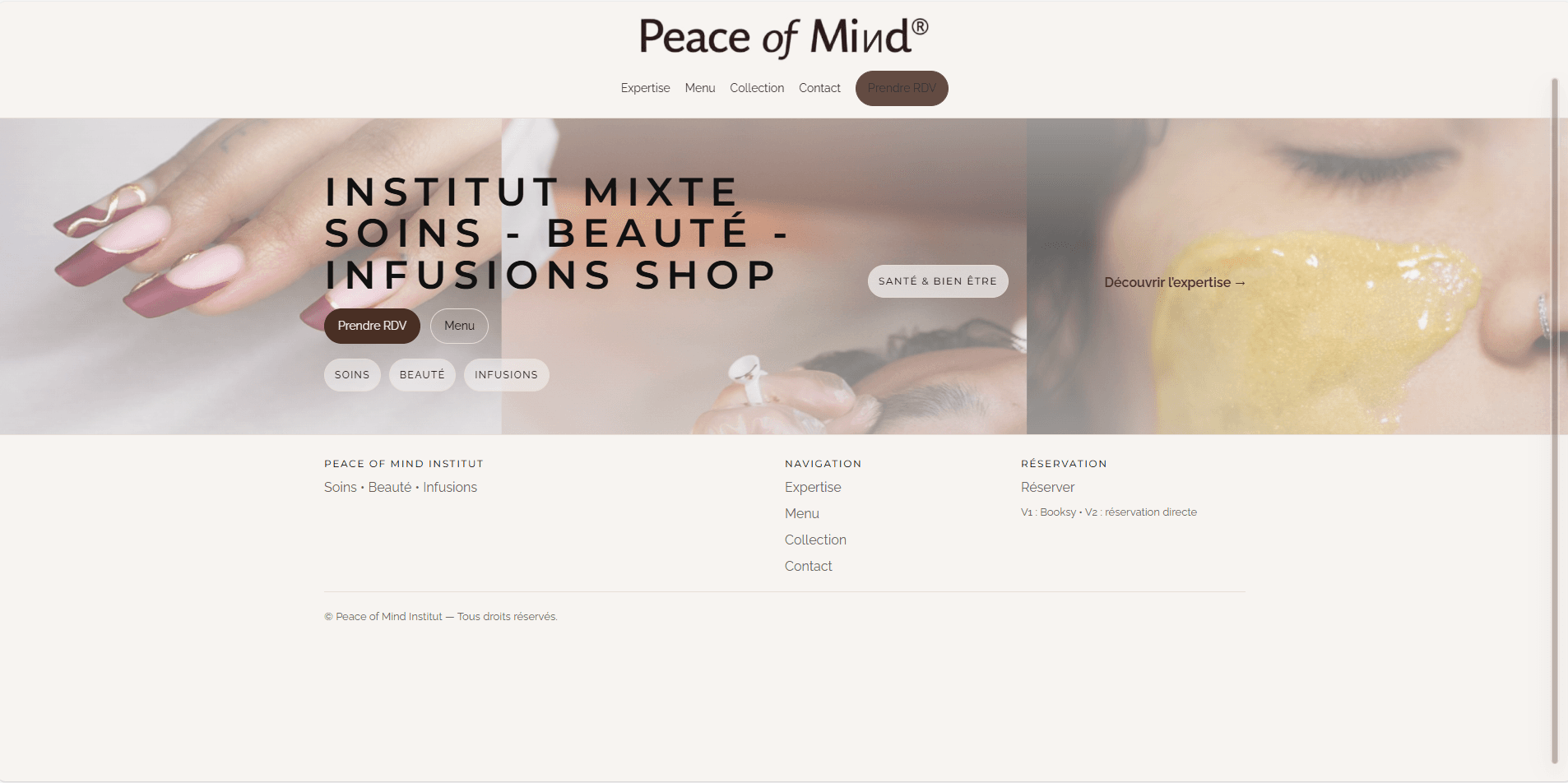 Aperçu Peace of Mind Institut